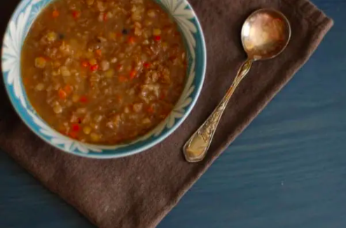 red lentil soup